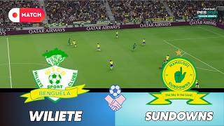 Mamelodi Sundowns vs Wiliete | Champions League 2026 Simulation | Football PES 21 Realistic Gameplay