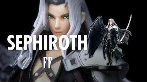 Sephiroth, Pyra, Mythra, and Kazuya amiibo