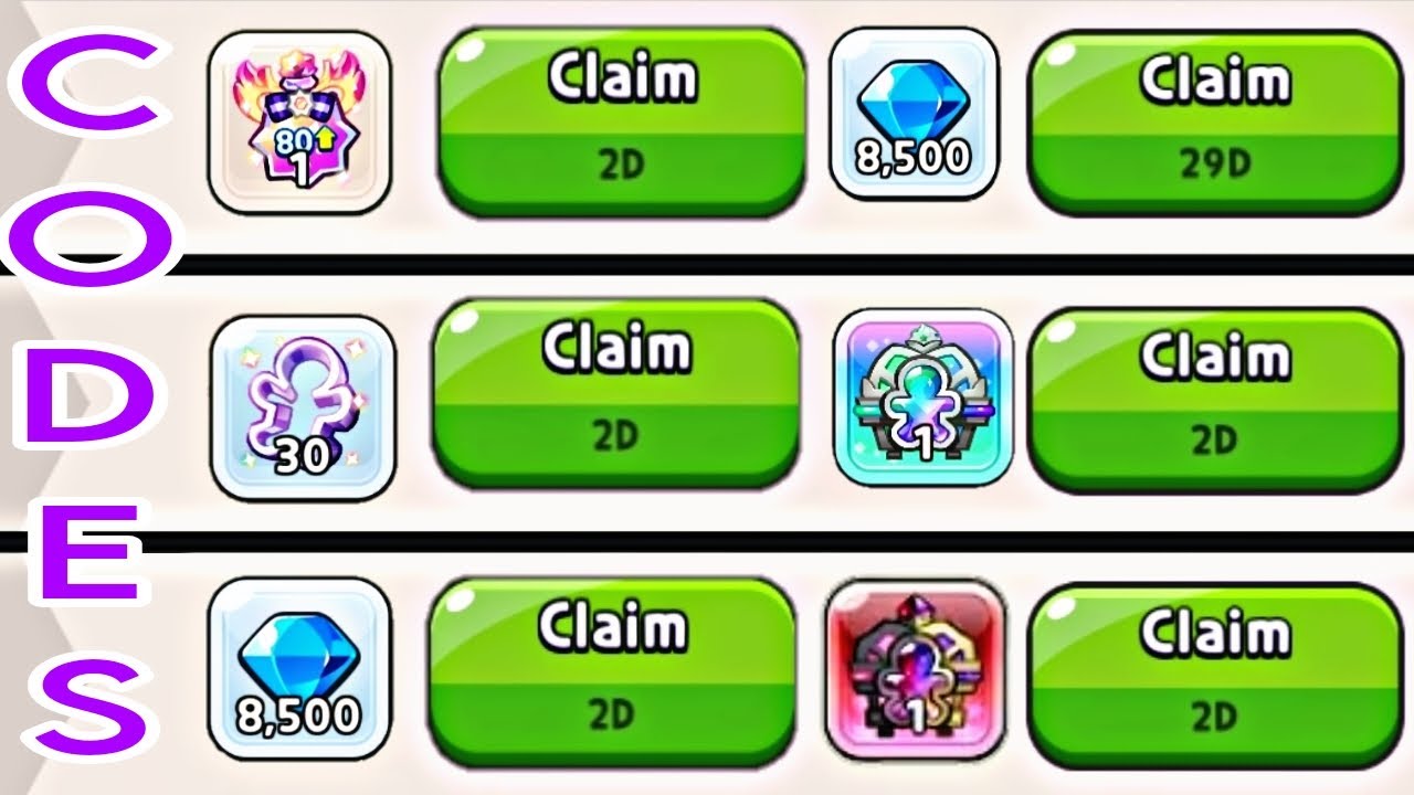 2 New COOKIE RUN KINGDOM CODES | COOKIE RUN KINGDOM | new crk code ...