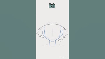 How to draw Ash Ketchum || draw Ash Ketchum from Pokemon ||