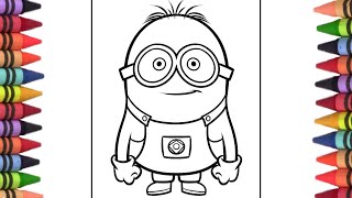 Minion drawing, how to draw minions, minions movie, minion cartoon, minions the rise