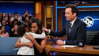 Jimmy Fallon CAN'T Speak After 8-Year-Old Girl's HEARTBREAKING Secret About Michelle Obama