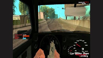 Grand Theft Auto San Andreas (MultiPlayer) - Driving around with First Person camhack