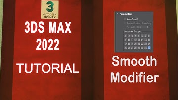 3DS MAX 2022 Full Course in HINDI/URDU..... Smooth Modifier