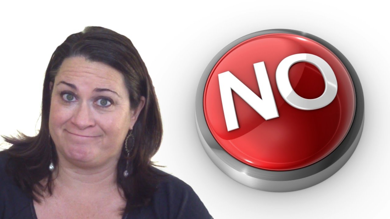 The Easiest Way To Say No YouTube