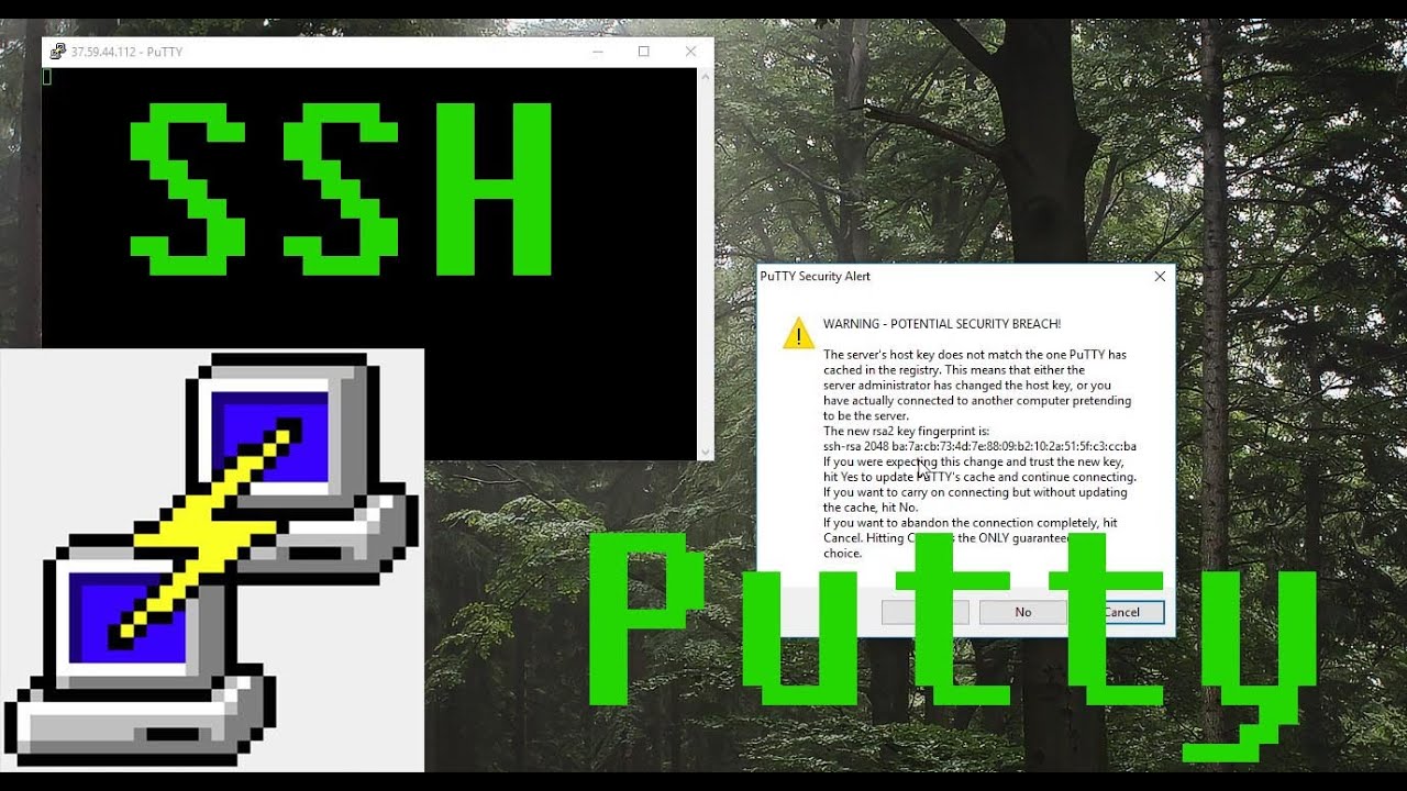 Linux #5 - Se connecter en SSH avec Putty - YouTube