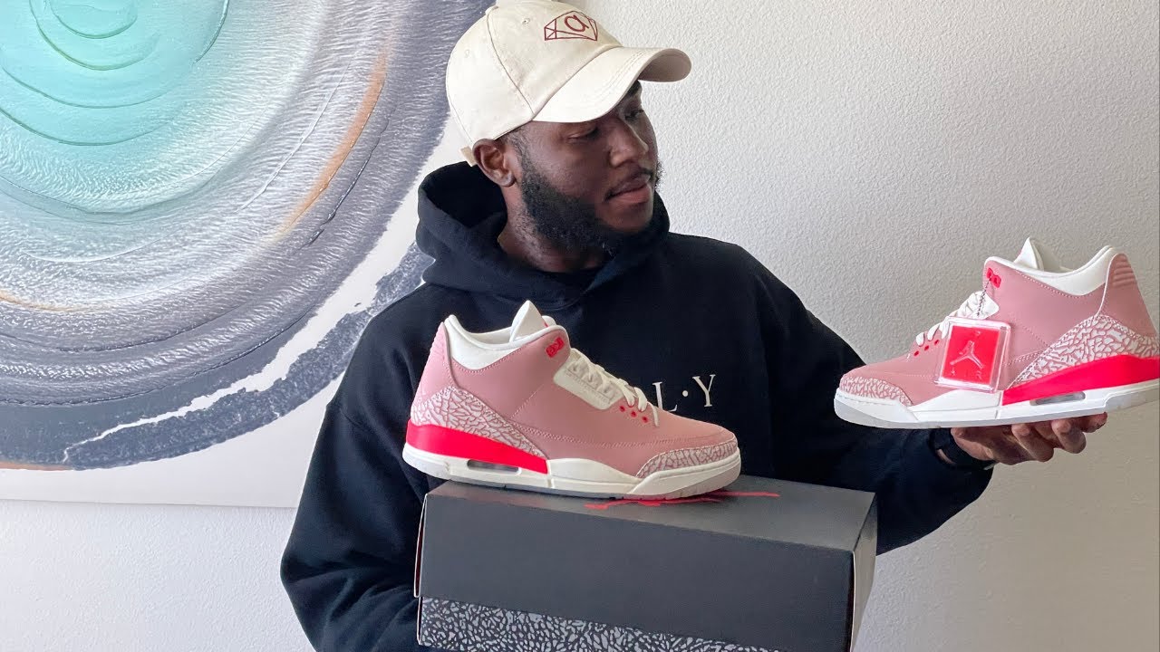 Watch This Video Before You Buy The Air Jordan 3 Rust Pink These Shoes Look Amazing In Person Youtube