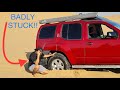 STUCK IN DESERT!!! How to avoid getting stuck, and if stuck then the steps needed to recover SAFELY