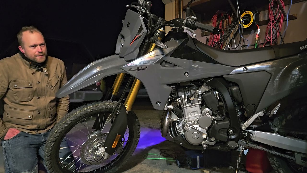 First Ride: How Does The DRZ4S Handle?