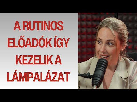 A rutinos előadók így kezelik a lámpalázat | Németh Nóra, Sárospataki Albert, Sipos Csaba