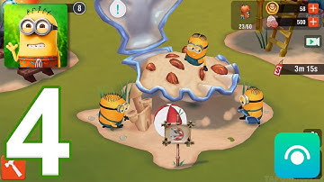 Minions Paradise - Gameplay Walkthrough Part 4 - Level 5-8 (iOS, Android)