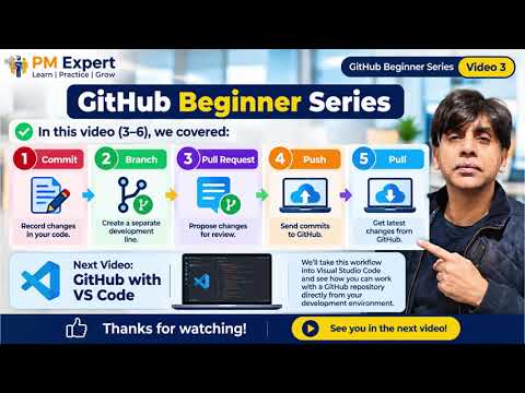 Git & GitHub Workflow Explained | Commit, Branch, Push, Pull & Pull Requests for Beginners