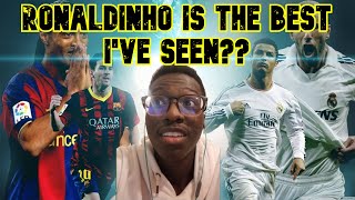 NBA FAN Reacts to Ronaldinho Gaucho ● Moments Impossible To Forget!!! Soccer!!