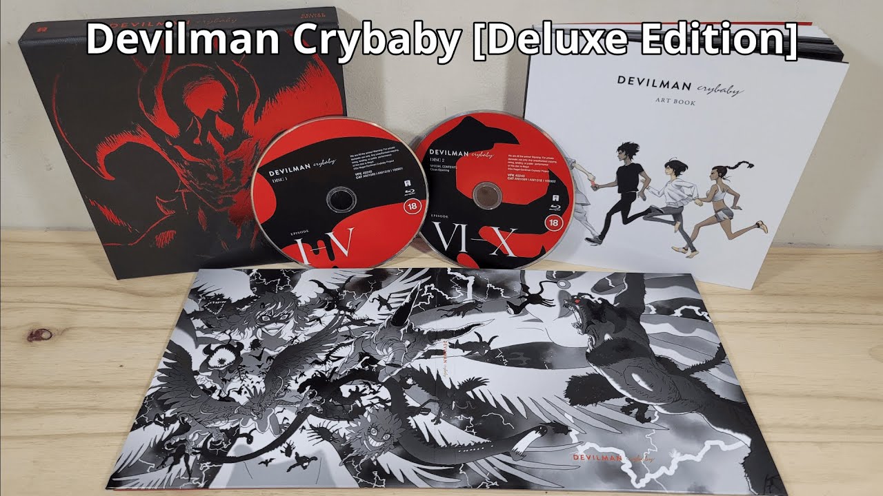 Unboxing Devilman Crybaby [Deluxe Edition] - YouTube