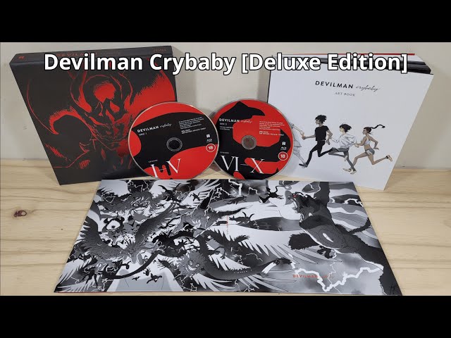 Unboxing Devilman Crybaby [Deluxe Edition] - YouTube