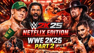 WWE 2K25: Netflix Edition Gameplay Part 2 | Android & iOS Ultra Graphics Wrestling (4K 60FPS) screenshot 3