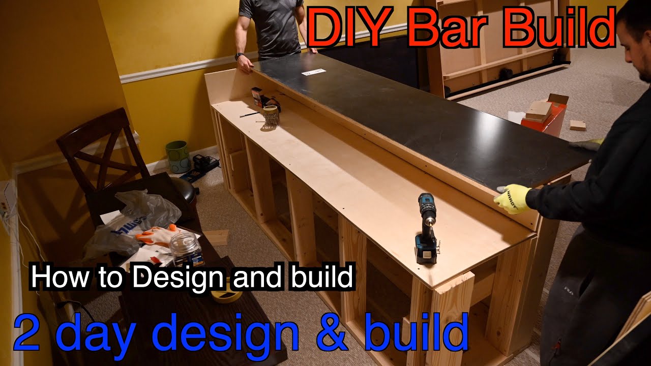 DIY Bar: How to Build a Bar (Project)