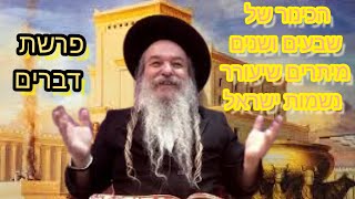 פרשת השבוע דברים, הכינור של שבעים ושנים מיתרים שיעורר נשמות ישראל
