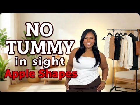 5 Perfect Outfits for Apple Shapes That Hide Your Tummy