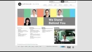 Apollo Bank's New Website! Take A Look...