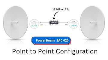 How to Configure PowerBeam 5AC 620 | Point To Point 18Km Link |