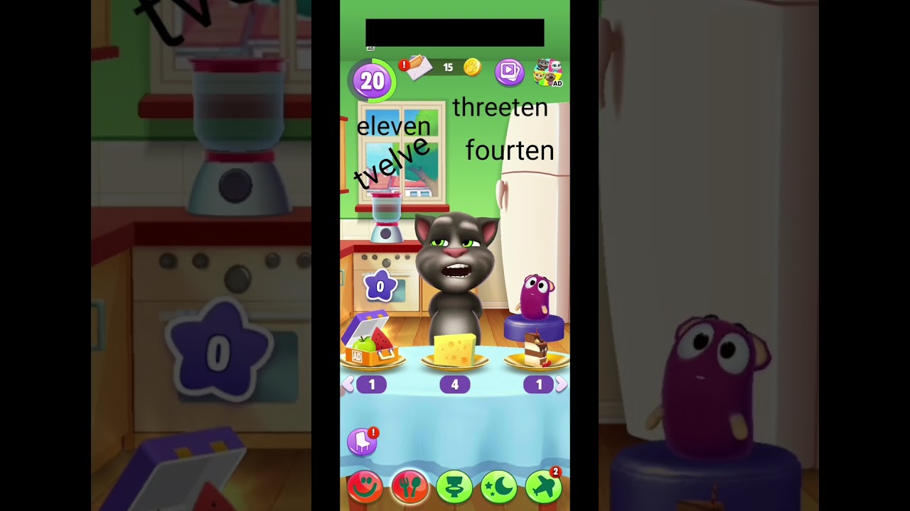 my talking tom teacher Lesson 4