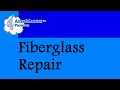 How to repair fiberglass by aeromarine products