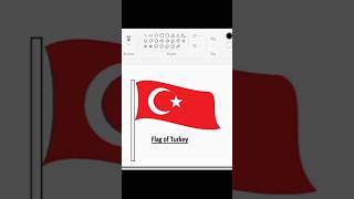 How To Draw Flag Of Turkey Artist From Art ,