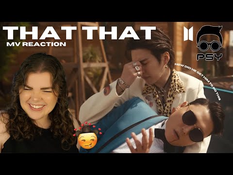 BTS: That That PSY x SUGA MV Reaction | he is correct i do in fact like that