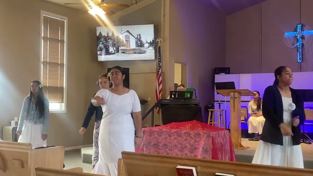 New Life Portland , Nikotemo song, Pouesi Sisters Performing 