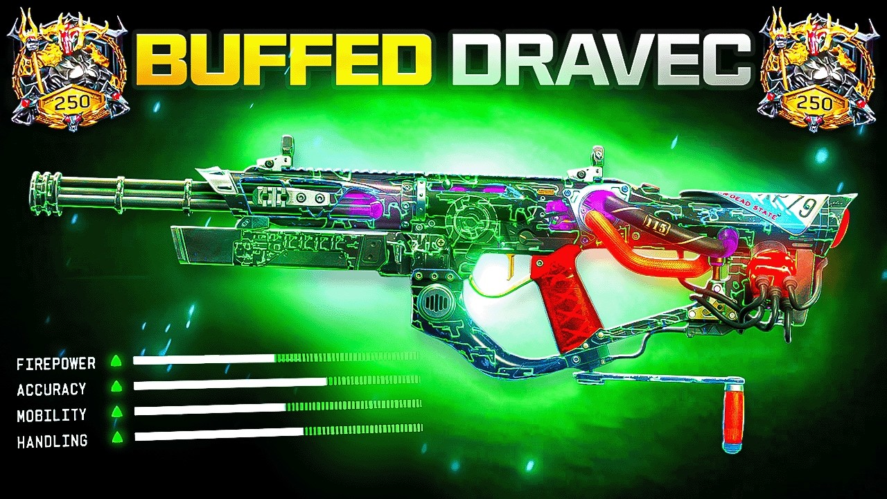 Tyfbb NEW *BUFFED* DRAVEC Loadout is META AFTER Update in WARZONE ( BEST ...