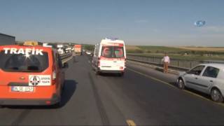 Temde Zincirleme Kazası