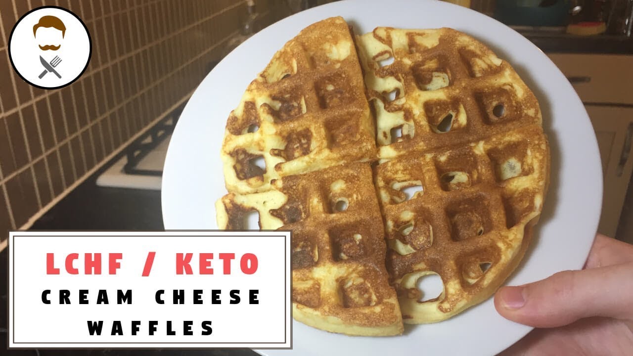 Cream Cheese Waffles The Keto Kitchen YouTube