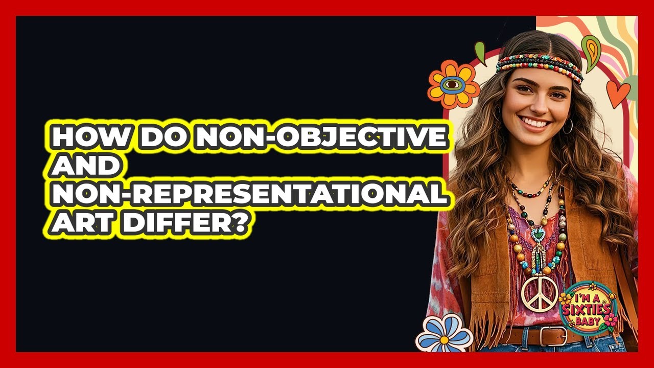 How Do Non-objective And Non-representational Art Differ? - I'm a 60s Baby