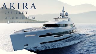 "New" Heesen Yachts AKIRA Project 186ft, READY FOR DELIVERY IN 2024