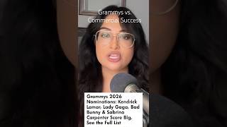 Hip Hop Leads at 2026 Grammys But Losing on the Charts? #hiphop #music #kendricklamar