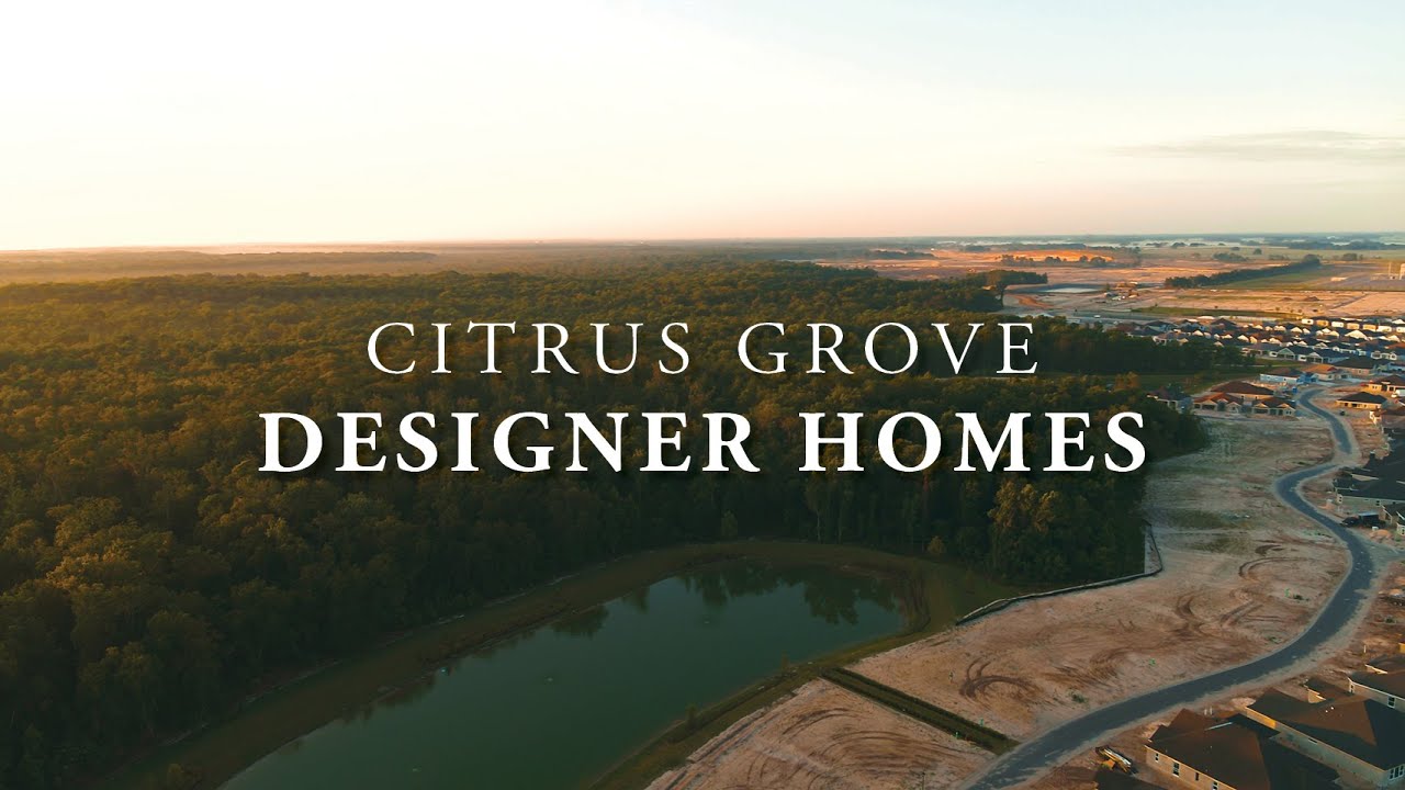 More New Homes Available Citrus Grove Designer Homes in The Villages