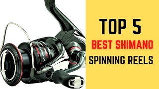 Top 5 Best Shimano Spinning Reels in 2022!