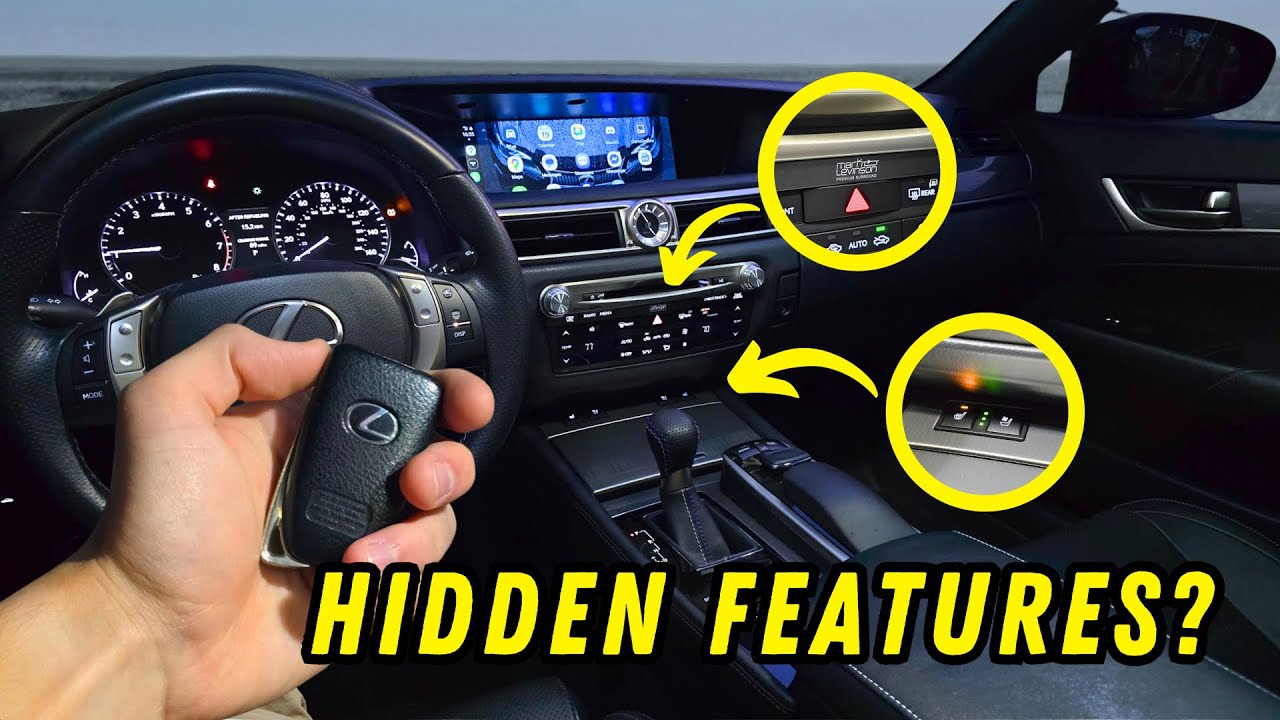 Все скрытые особенности Lexus GS350, о которых вы не знали...