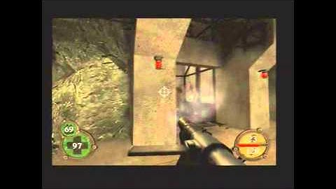 Return to Castle Wolfenstein (PS2) M4 L3: Rocket Base (I Am Death Incarnate)