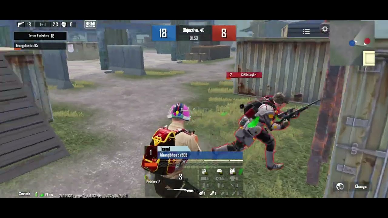 1 player challenge my teammates with m24 - YouTube