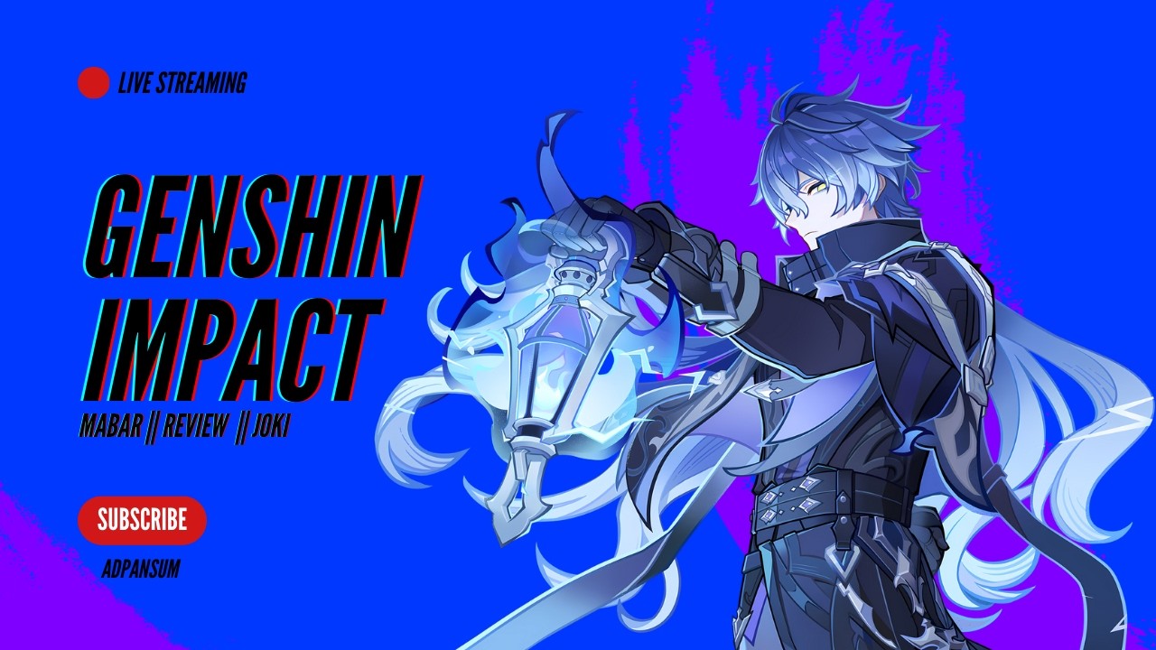 🔴 LIVE || Tryhard / EZ SO kali ini sobat ? || Open Joki & Review || Genshin Impact Indonesia