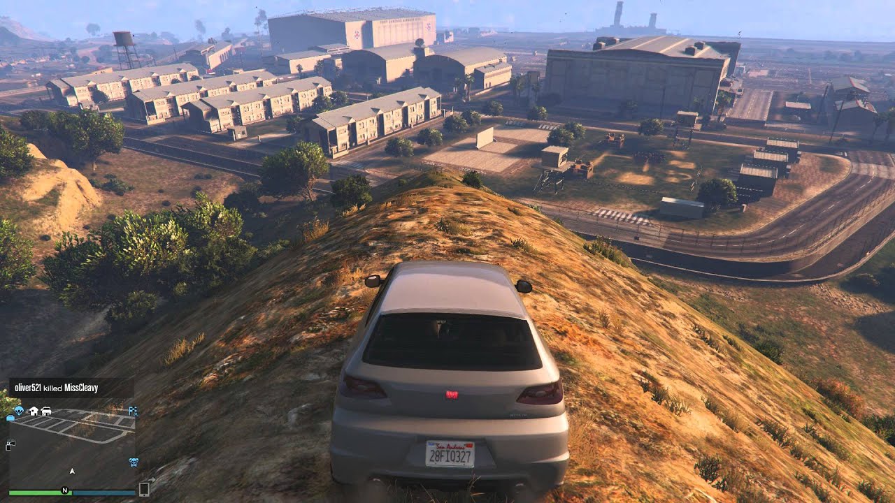 3 Easy Ways To Get Into Fort Zancudo (Grand Theft Auto V Online) YouTube