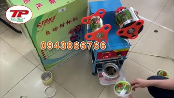 Máy dán nắp cốc trà sữa ETON A9