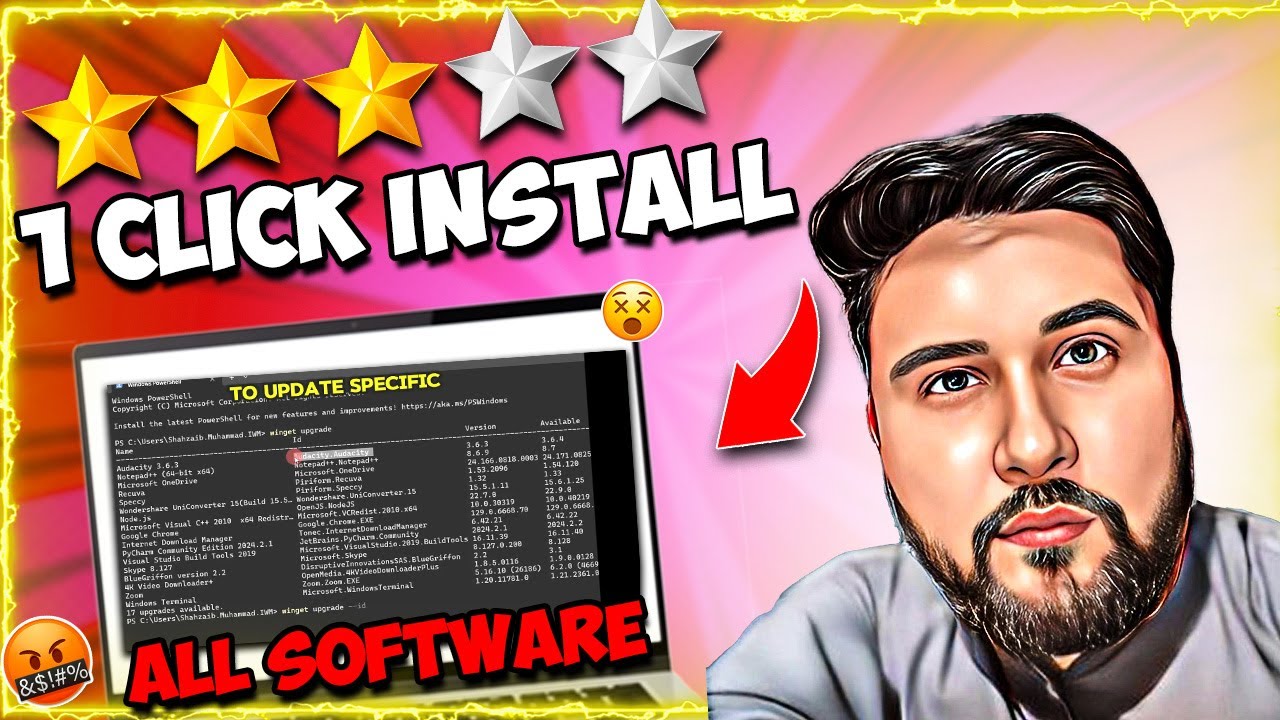 How to Update All Software with One Command Using CMD or PowerShell – Easy Tutorial
