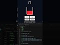 🤯 You Won't Believe This HTML CSS JS Project #viralvideo #coding #shorts