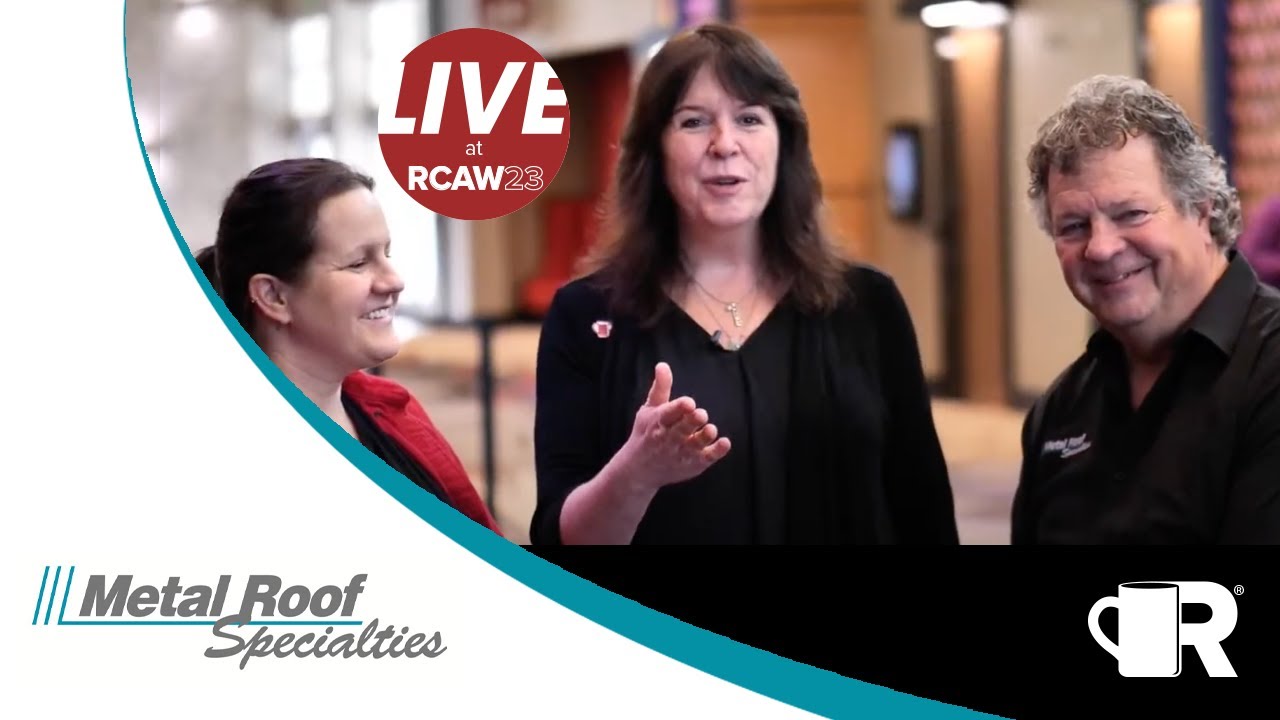 LIVE from the 2023 RCAW Tradeshow with Metal Roof Specialties!
