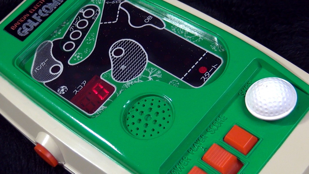 電子トイ】バンダイ ゴルフコンペ LSI ポータブルゲーム 初代 初期