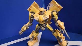 Transformers Bumblebee vs Brawl stop motion 