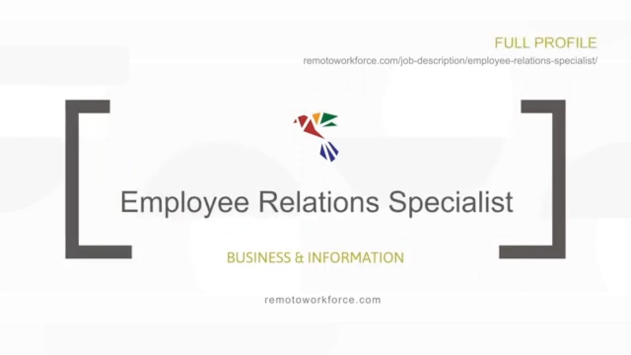 Employee Relations Specialist - USA & Canada